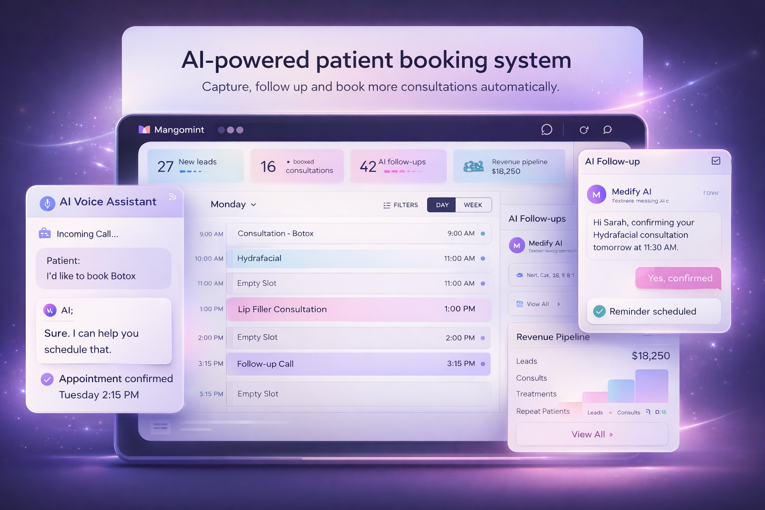 AI system for med spa by Medify Growth