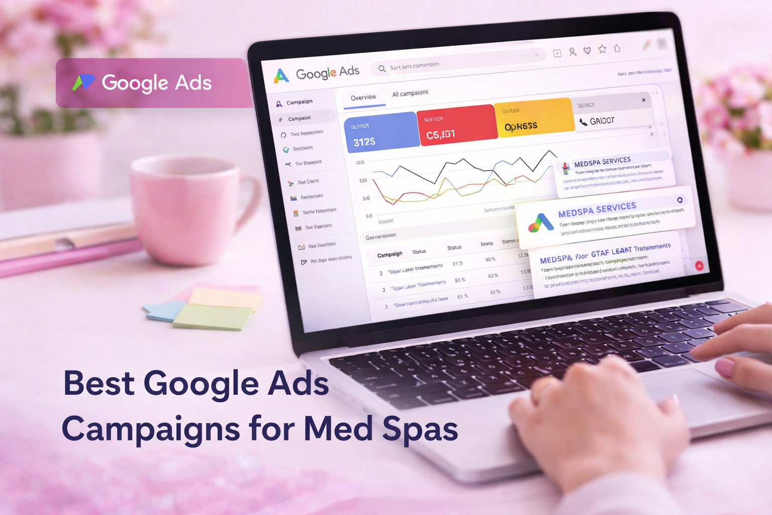Best Google Ads campaigns for med spas to generate high-intent leads and increase booked consultations