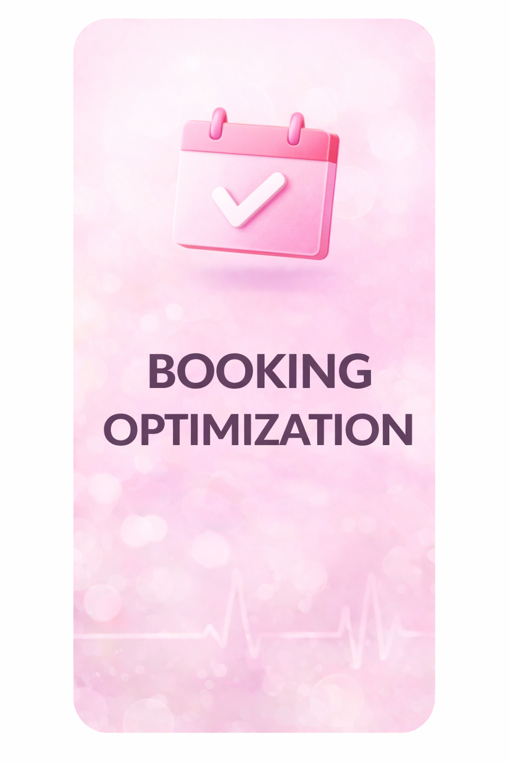 Booking optimization service for med spas