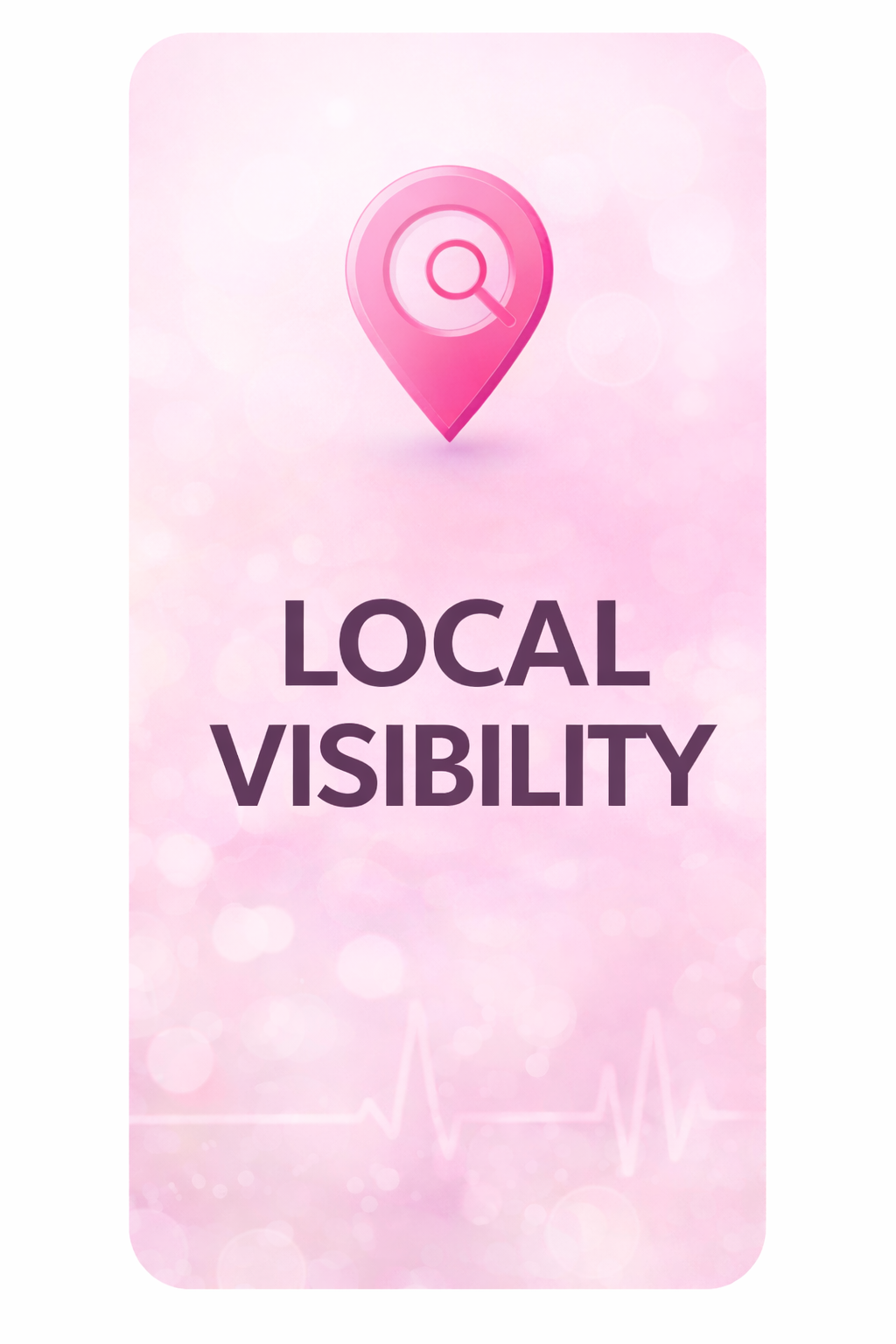 Local visibility service for med spas